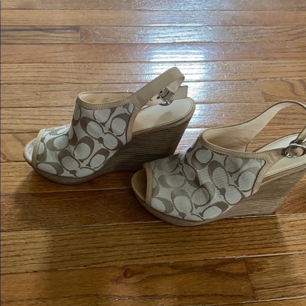 Coach wedges